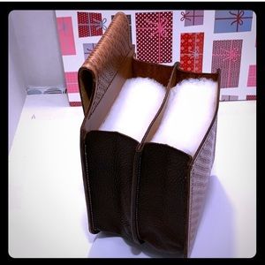 NEW/ NWOT Leather Loaded Large Belted Tool Pouch